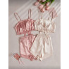 Silk set 4pcs Women's طقم حريري 4 قطع
