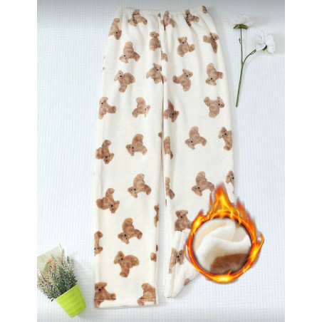 بنطال بيجاما من الفلانيل